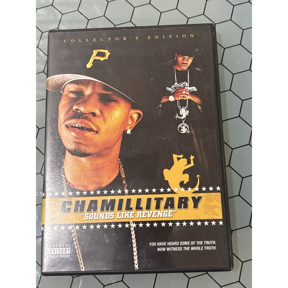 CHAMILLITARY "SOUNDS LIKE REVENGE" DVD LIKE NEW COLLECTOR'S EDITION‎